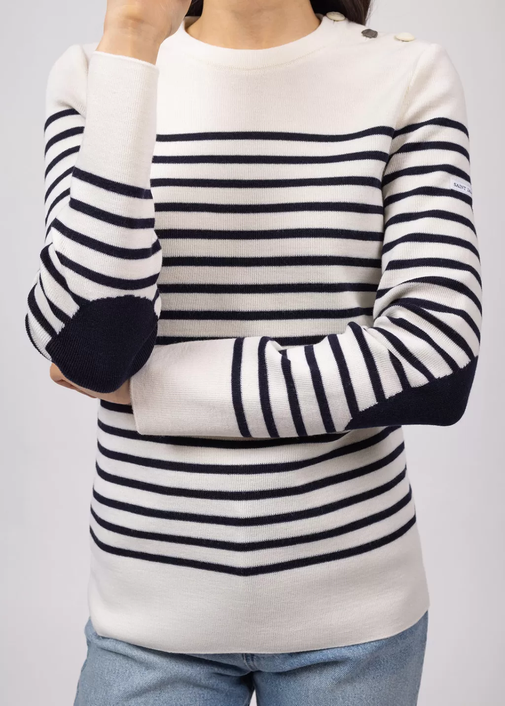 brganon_striped_sailor_jumper_6.webp Cheap Saint James Brégançon striped sailor jumper Blanc/navy/navy