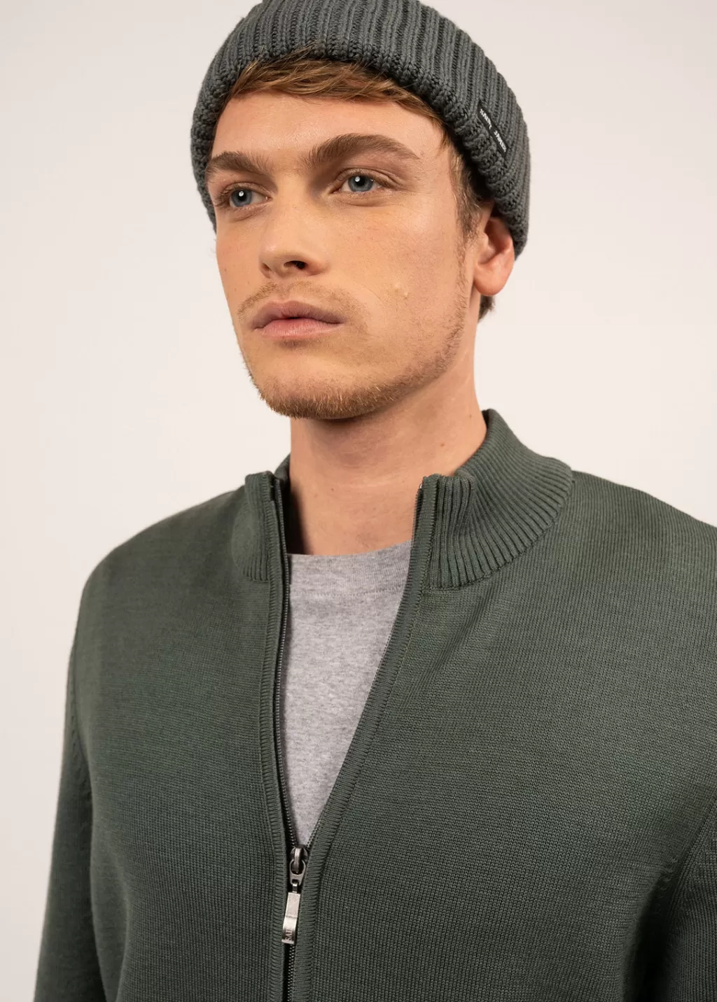 colorado_zipped_cardigan_3-2.webp Fashion Saint James Colorado zipped cardigan Vegetal/navy