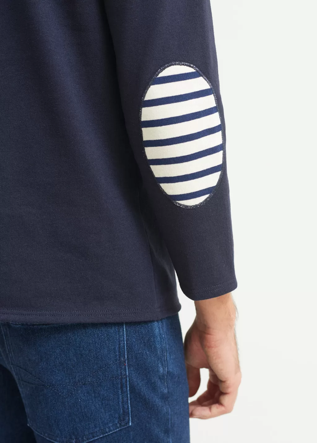 guildo_boat_neck_sailor_shirt_6.webp Clearance Saint James Guildo boat neck sailor shirt Navy