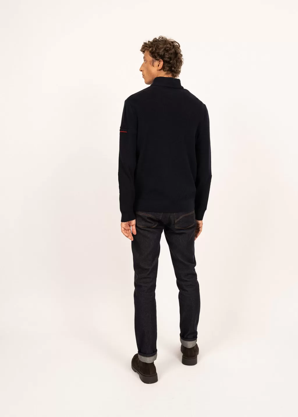loup_de_mer_jumper_5.webp Store Saint James Loup de mer jumper Navy