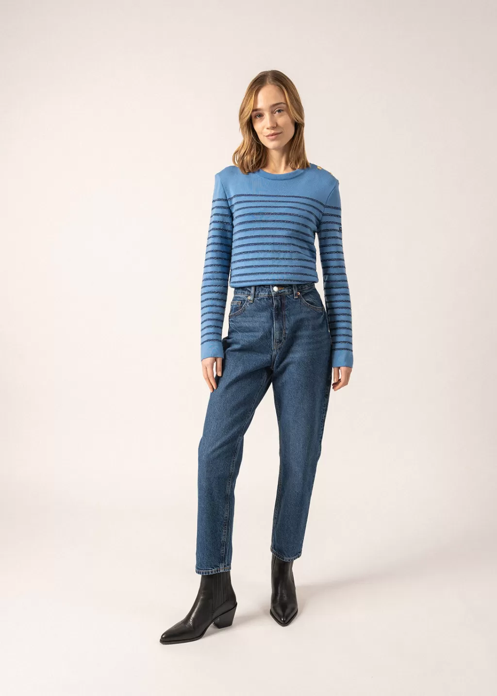 mare_ii_lurex_sailor_jumper_2.webp Cheap Saint James Marée II Lurex sailor jumper Oxygene/bleu