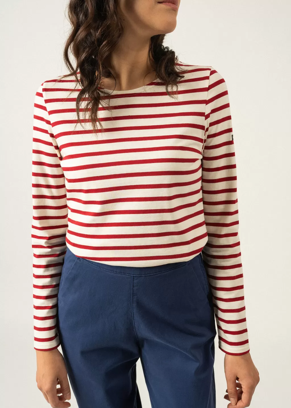 minquidame_striped_sailor_shirt_3-6.webp Cheap Saint James Minquidame striped sailor shirt Ecru/persan