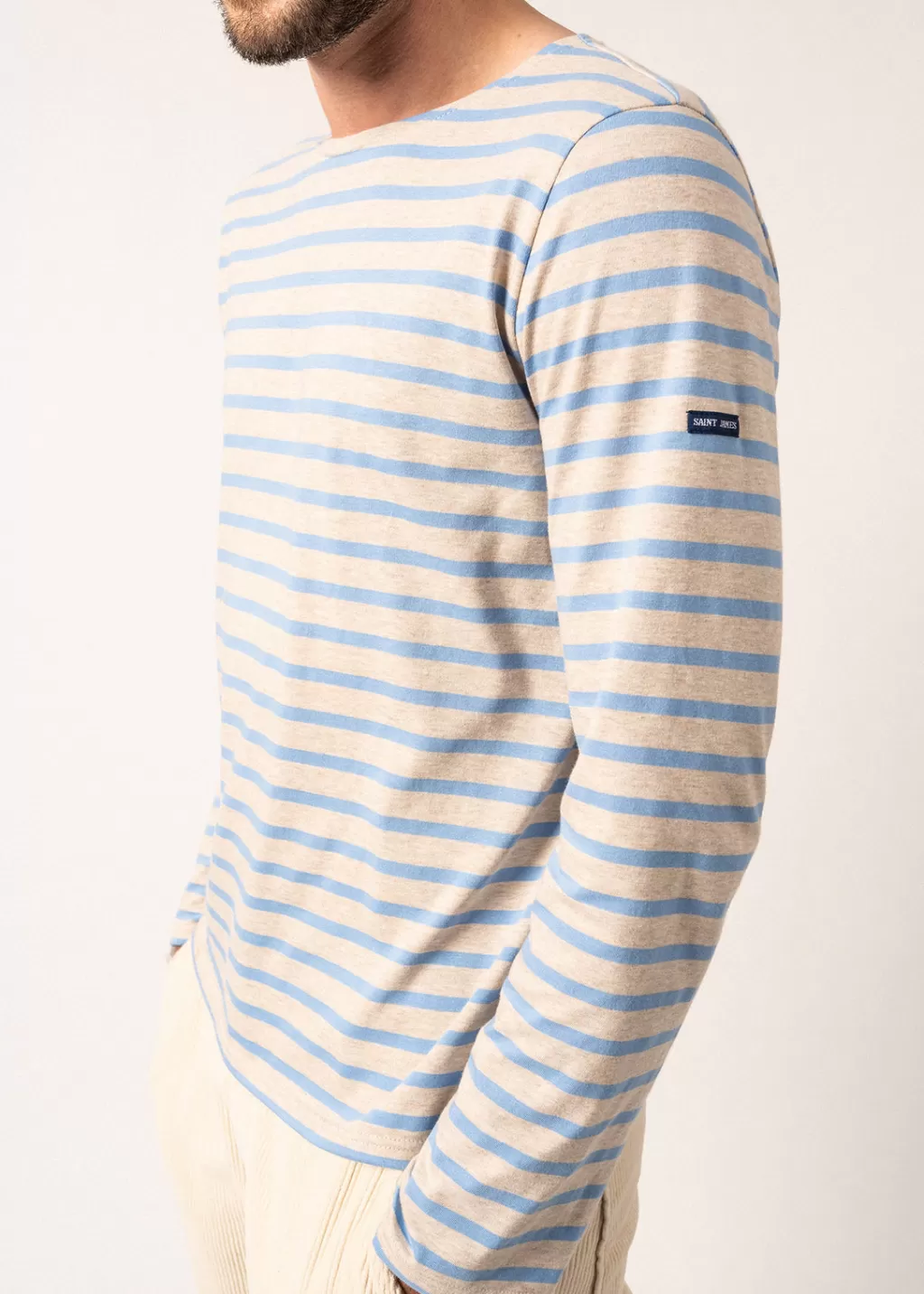 minquiers_unisex_striped_sailor_shirt_3-11.webp Discount Saint James Minquiers unisex striped sailor shirt Naturel/oxygene