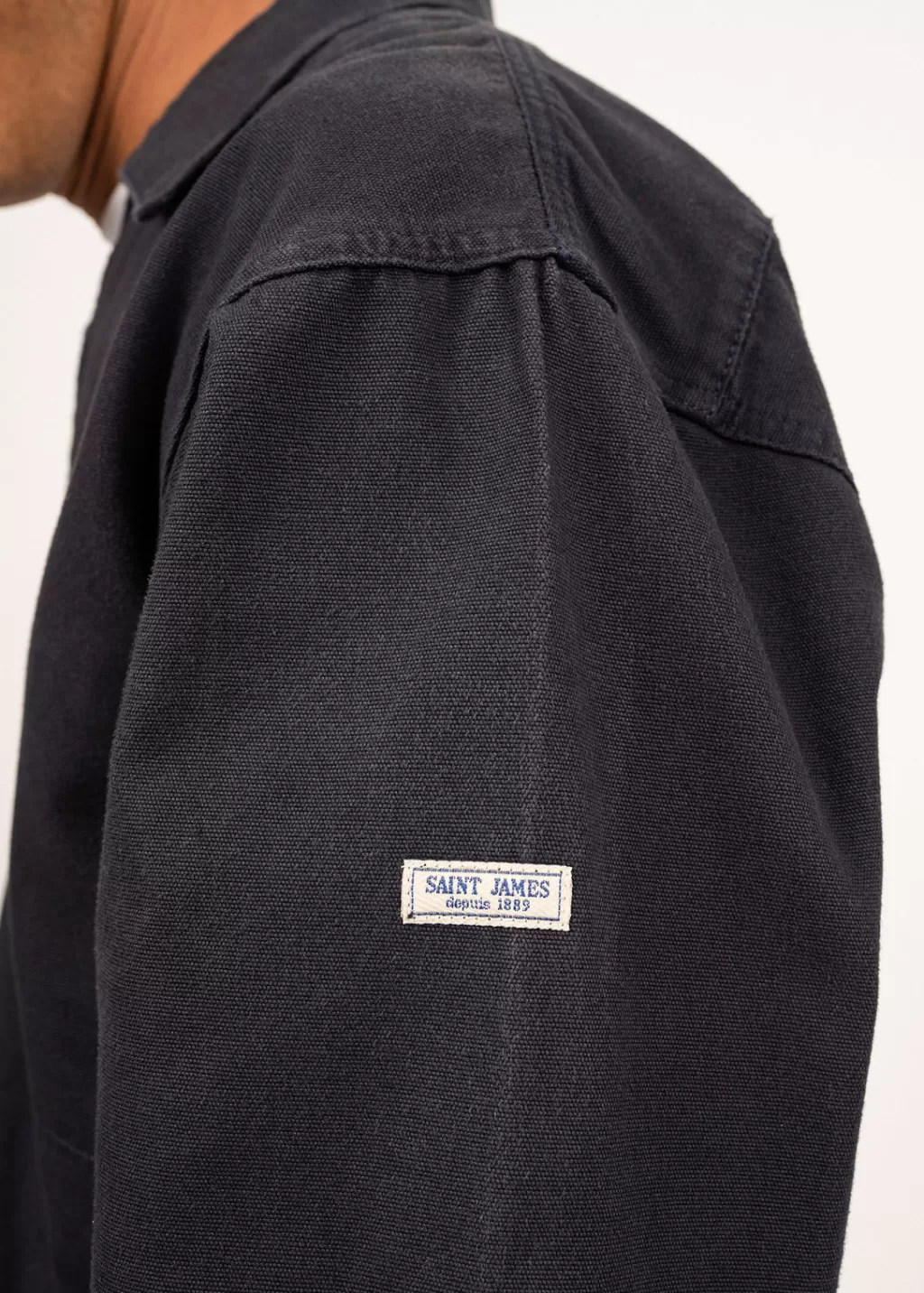 nemo_authentic_sailor_smock_5.webp Clearance Saint James Nemo authentic sailor smock Marine