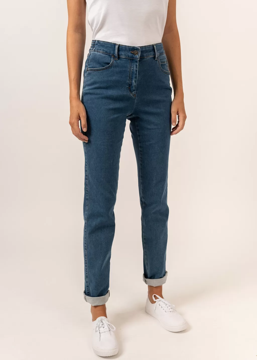 patricia_straight_jeans_2.webp Discount Saint James Patricia straight jeans Cooperjean