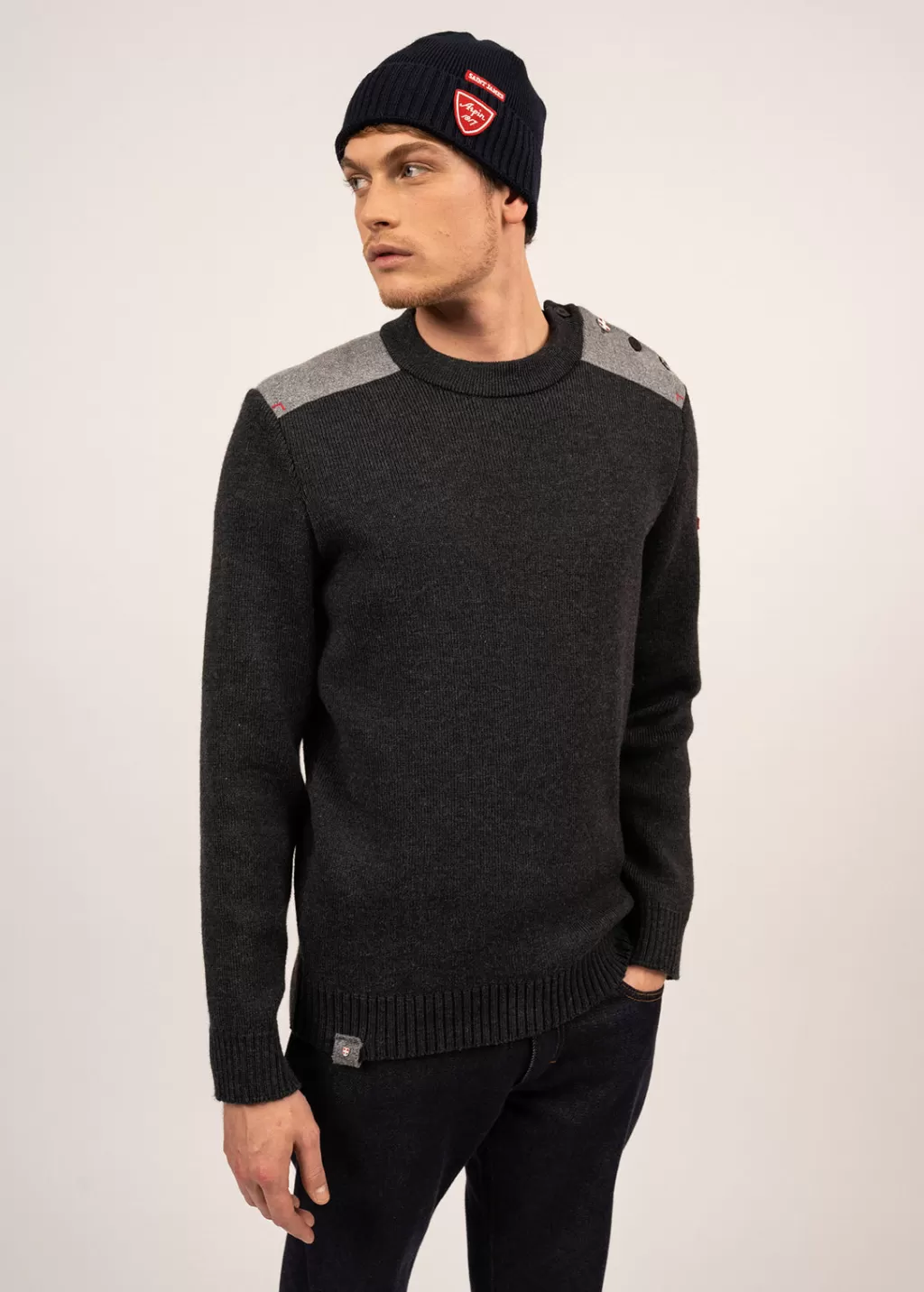 sailor_jumper_moraine_arpin_2-1.webp Discount Saint James Sailor jumper Moraine Arpin Anthracite