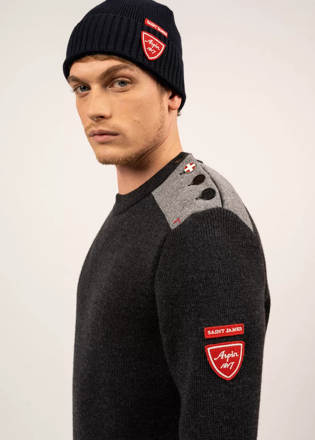 sailor_jumper_moraine_arpin_3-1.webp Discount Saint James Sailor jumper Moraine Arpin Anthracite