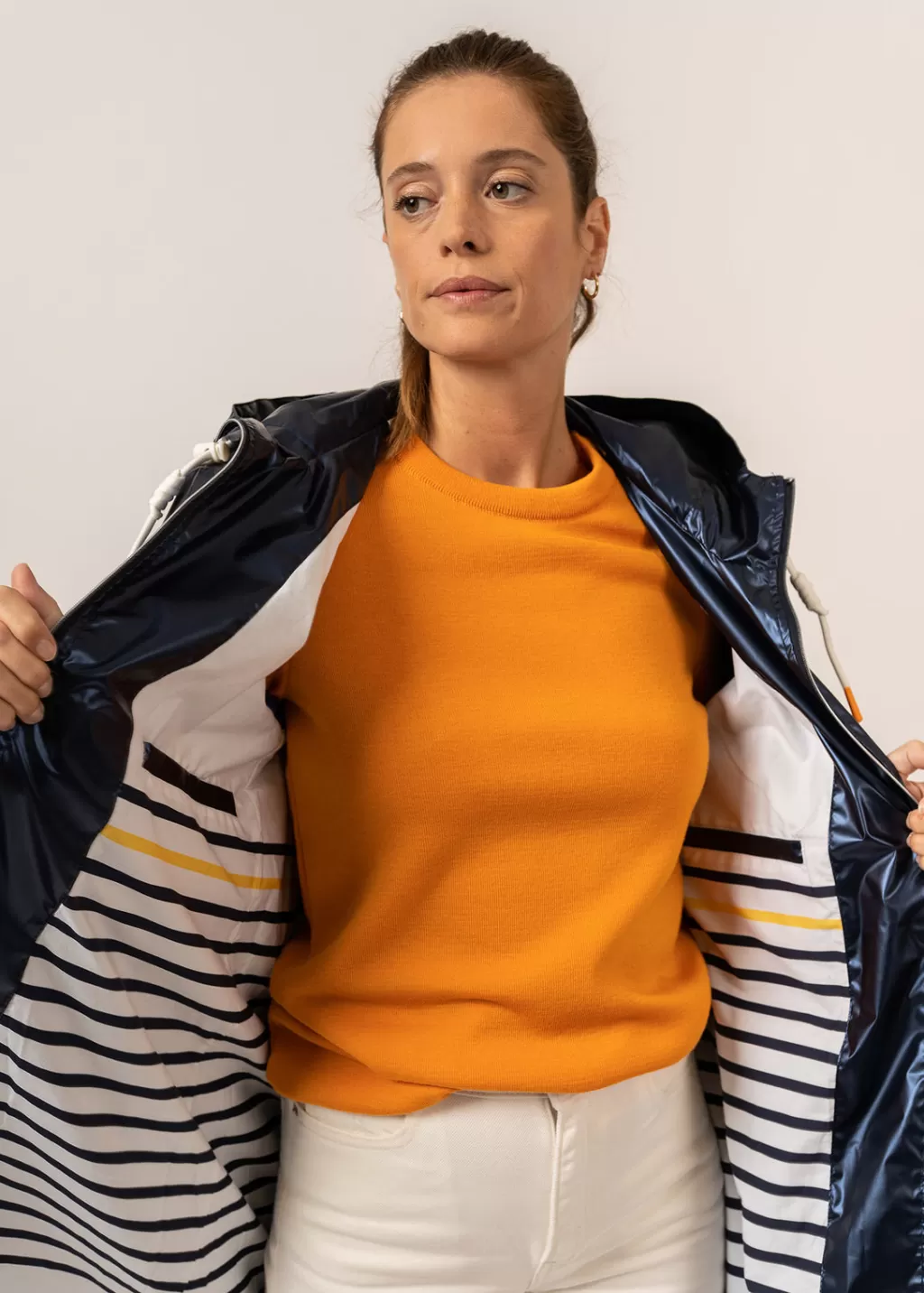 ste_louna_long_raincoat_2.webp Best Saint James Ste Louna long raincoat Marine